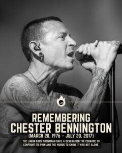 Chester Bennington Obituary, Death